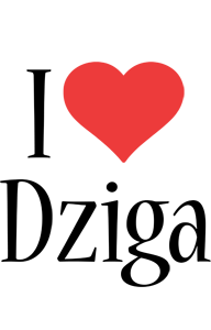 Dziga i-love logo