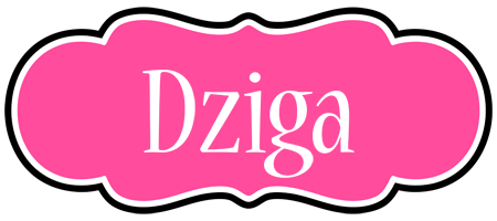 Dziga invitation logo