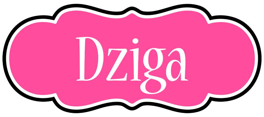 Dziga invitation logo