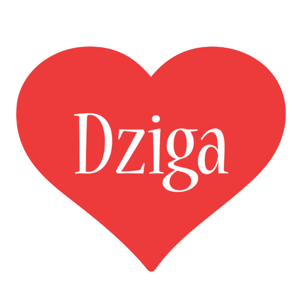 Dziga love logo