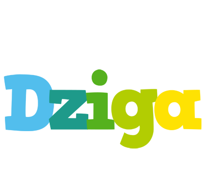 Dziga rainbows logo