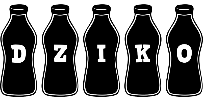 Dziko bottle logo