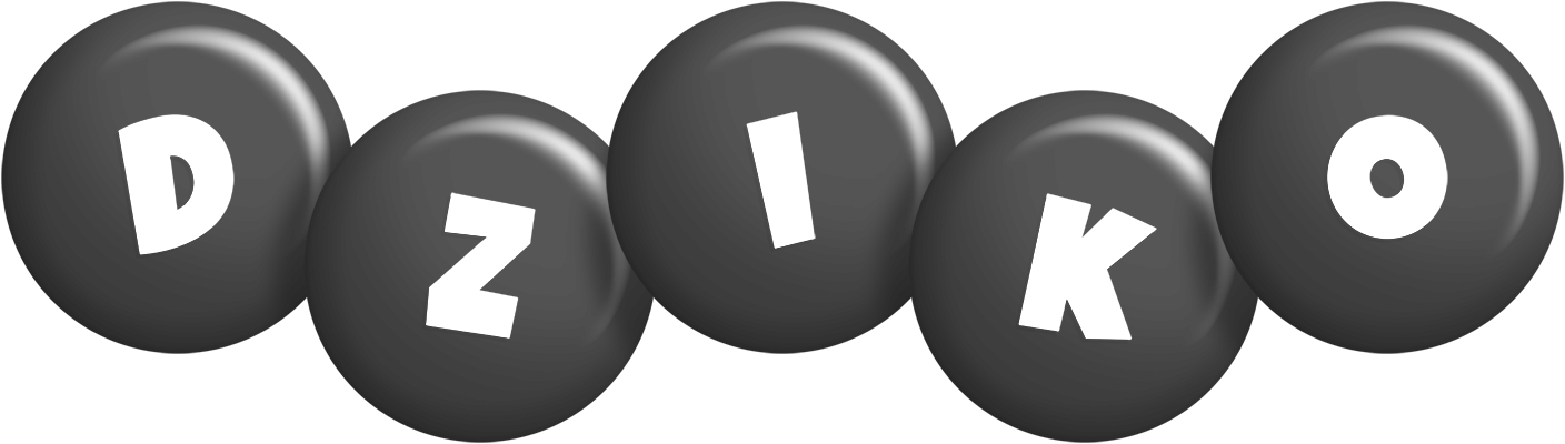 Dziko candy-black logo