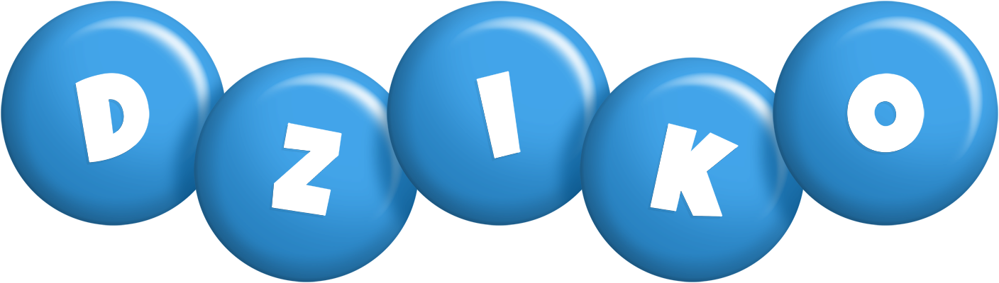 Dziko candy-blue logo