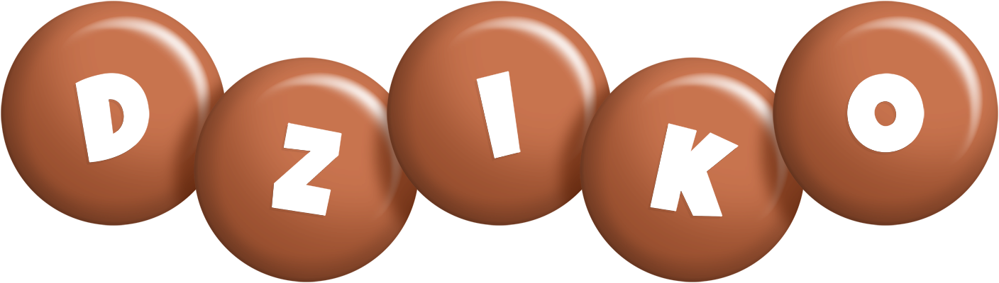 Dziko candy-brown logo