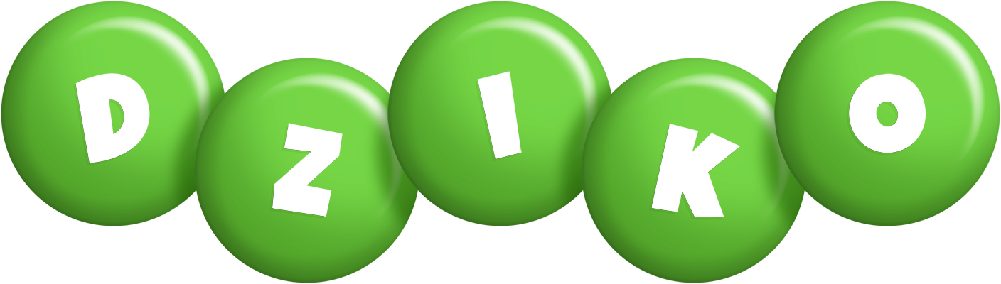 Dziko candy-green logo