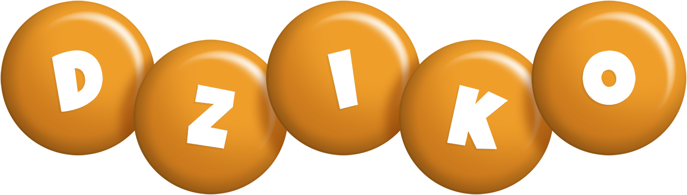 Dziko candy-orange logo