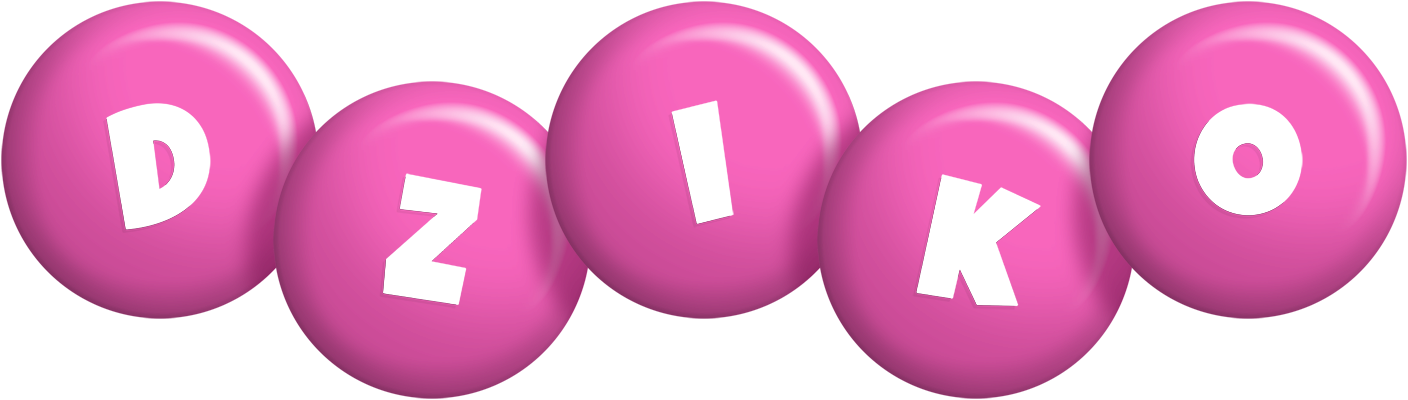Dziko candy-pink logo