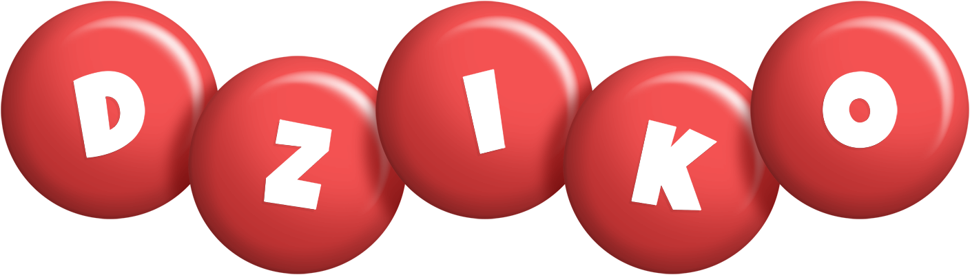 Dziko candy-red logo