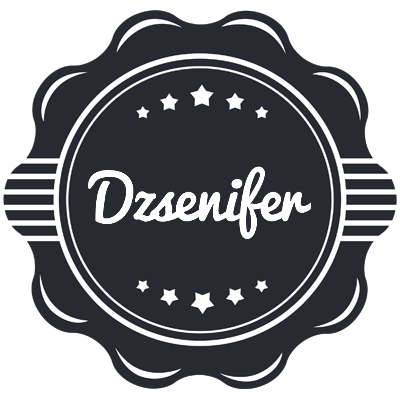 Dzsenifer badge logo
