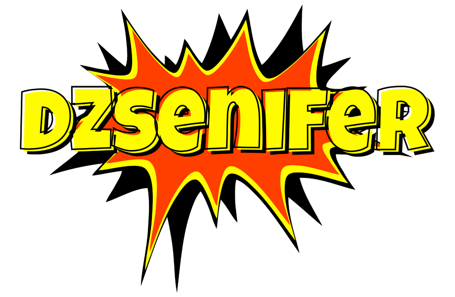 Dzsenifer bazinga logo