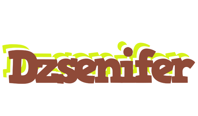 Dzsenifer caffeebar logo