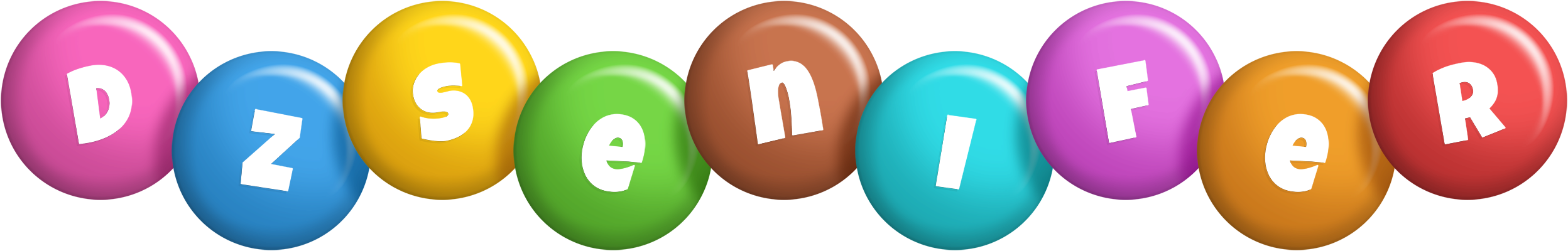 Dzsenifer candy logo