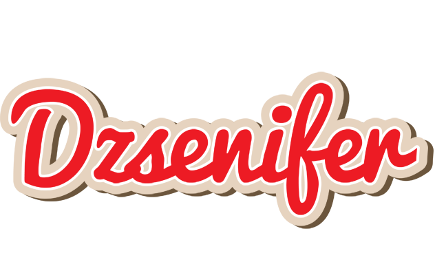 Dzsenifer chocolate logo