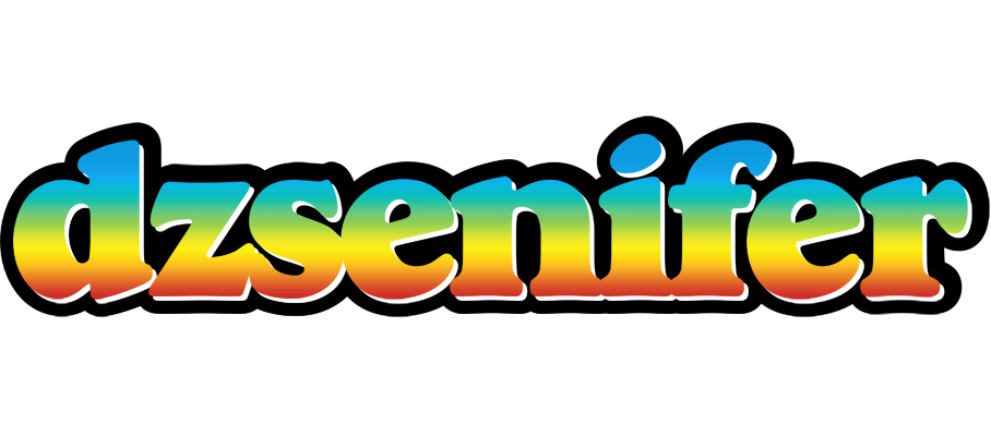 Dzsenifer color logo