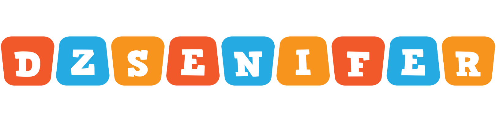 Dzsenifer comics logo