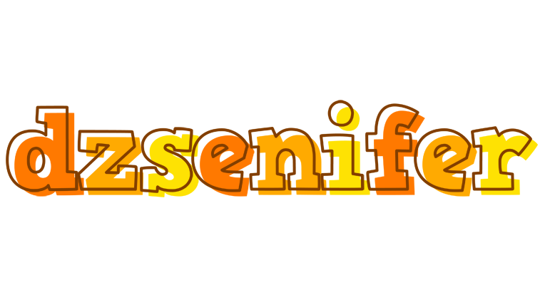 Dzsenifer desert logo