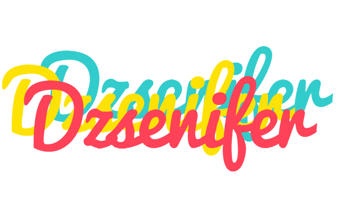 Dzsenifer disco logo