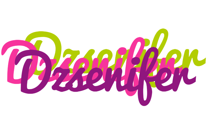 Dzsenifer flowers logo