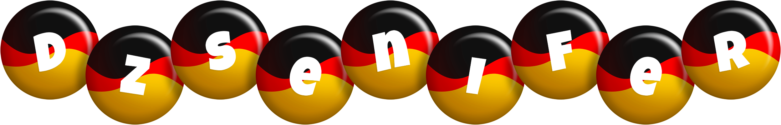 Dzsenifer german logo