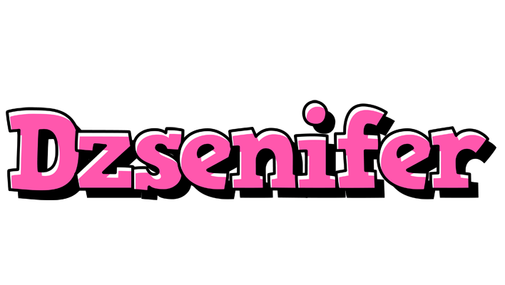 Dzsenifer girlish logo