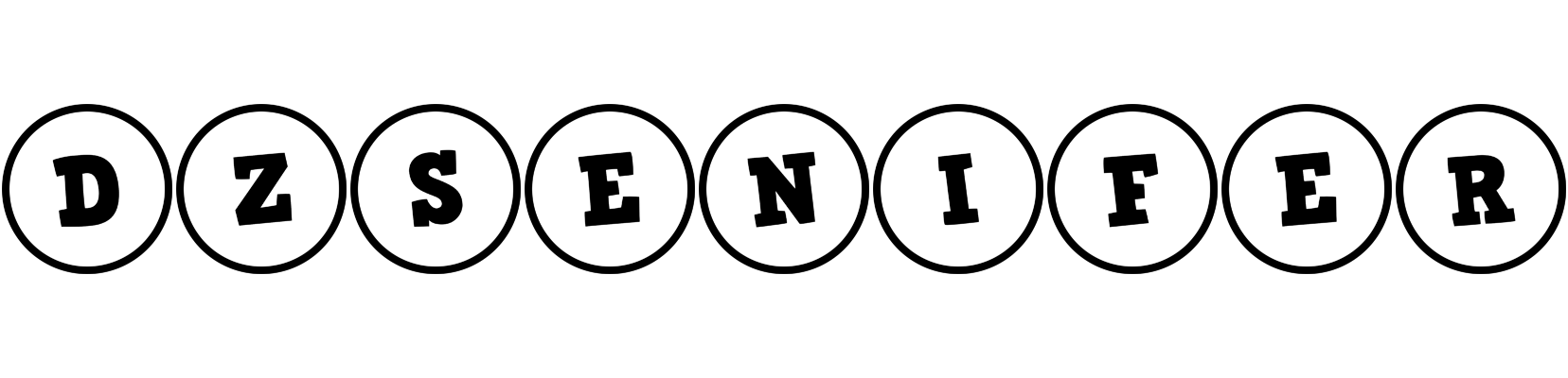 Dzsenifer handy logo