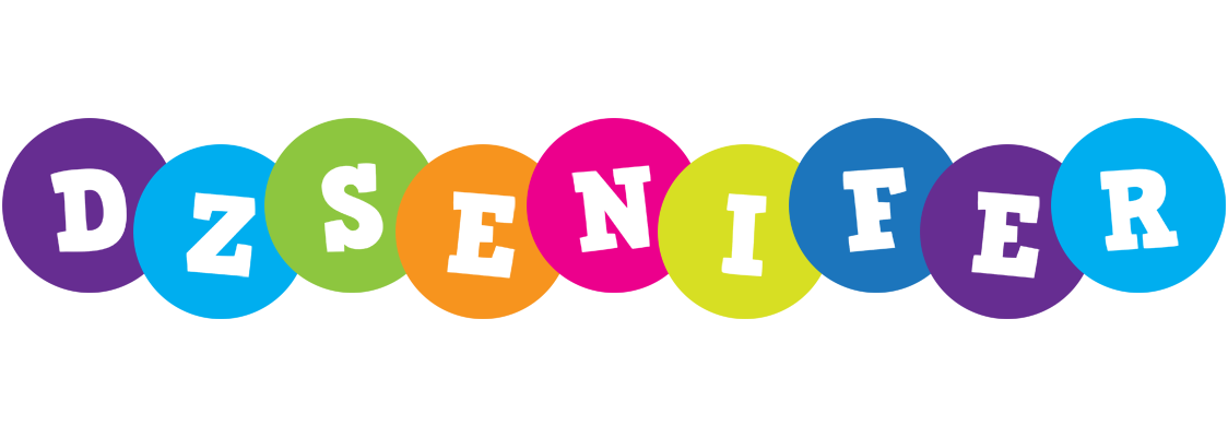 Dzsenifer happy logo