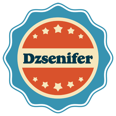 Dzsenifer labels logo