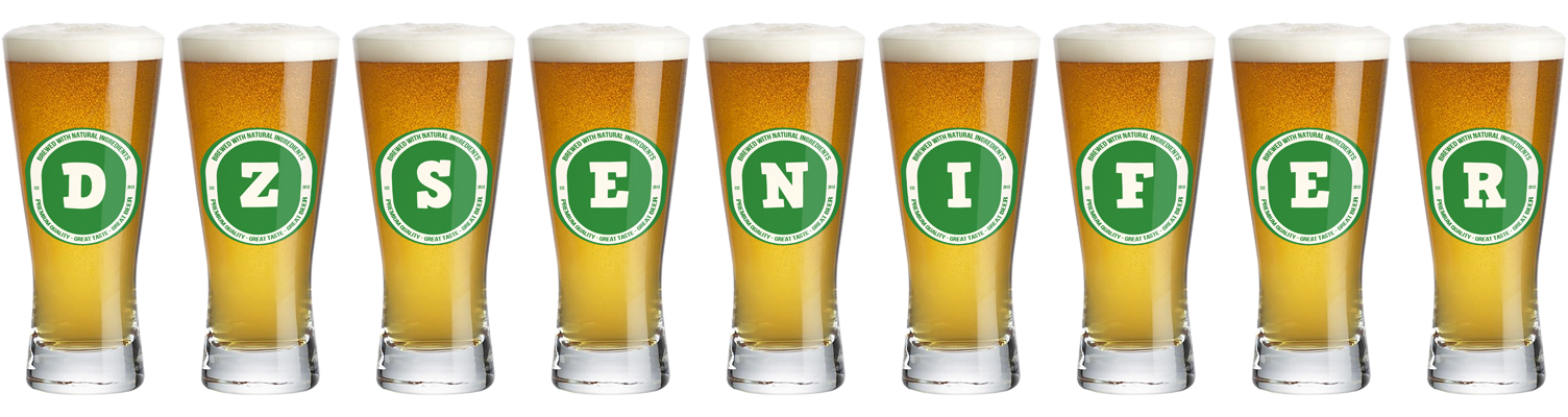 Dzsenifer lager logo