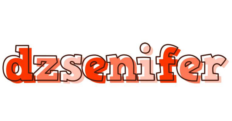 Dzsenifer paint logo