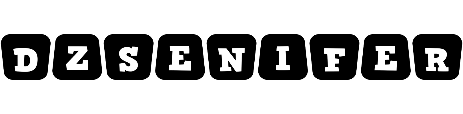 Dzsenifer racing logo