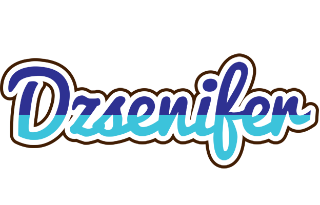 Dzsenifer raining logo