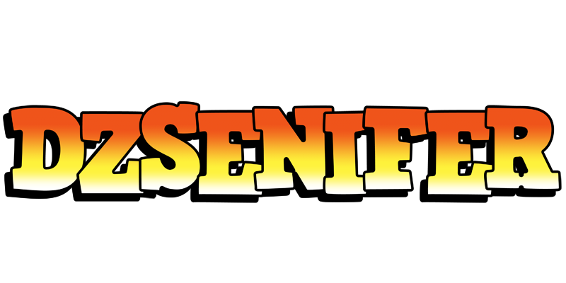 Dzsenifer sunset logo