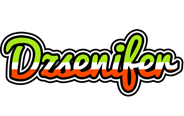 Dzsenifer superfun logo