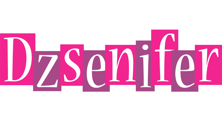 Dzsenifer whine logo