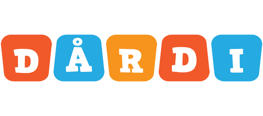 Dårdi comics logo