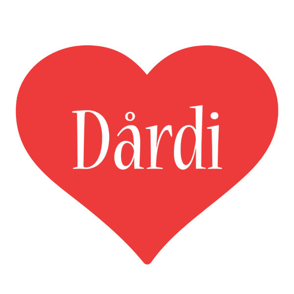 Dårdi love logo