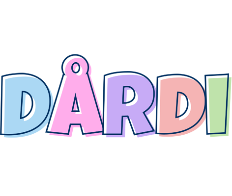 Dårdi pastel logo