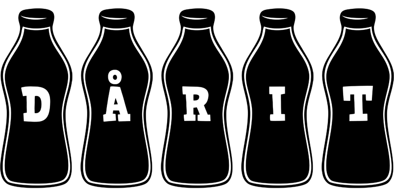 Dårit bottle logo