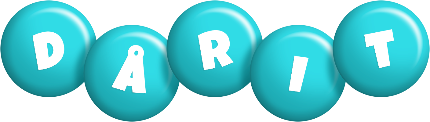 Dårit candy-azur logo