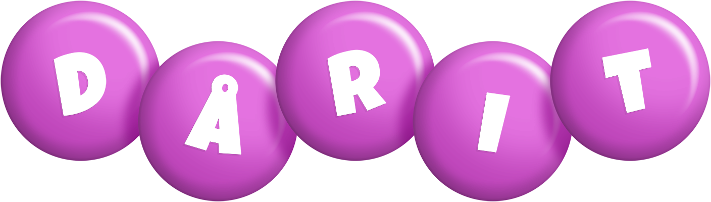 Dårit candy-purple logo