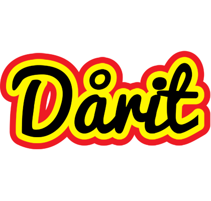 Dårit flaming logo
