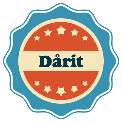 Dårit labels logo