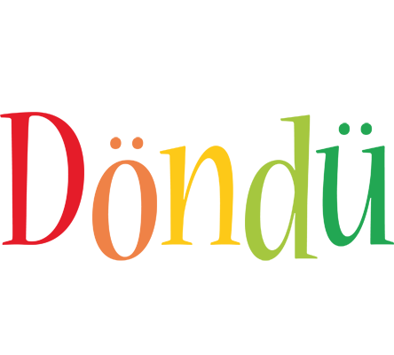 Döndü birthday logo