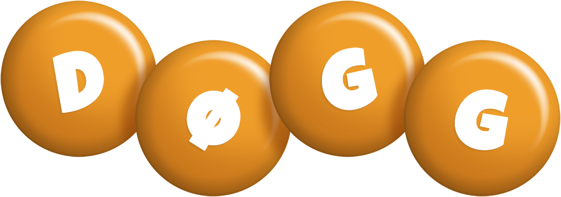 Døgg candy-orange logo