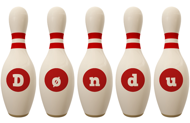Døndu bowling-pin logo