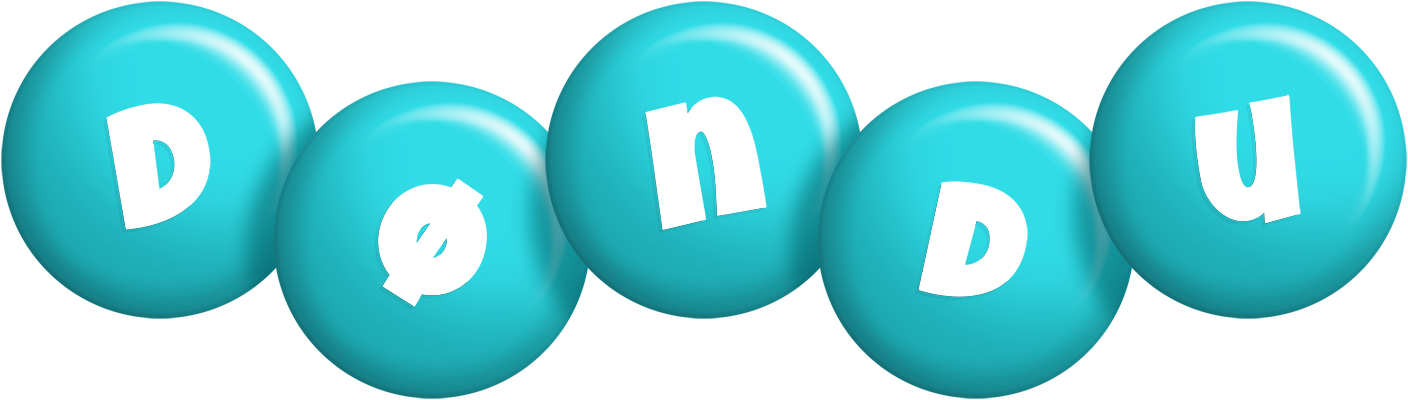 Døndu candy-azur logo