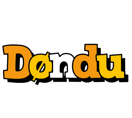 Døndu cartoon logo