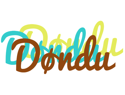 Døndu cupcake logo