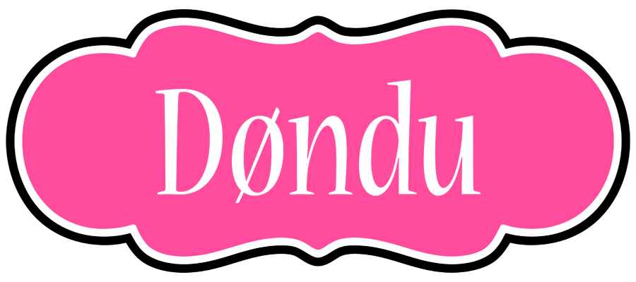 Døndu invitation logo